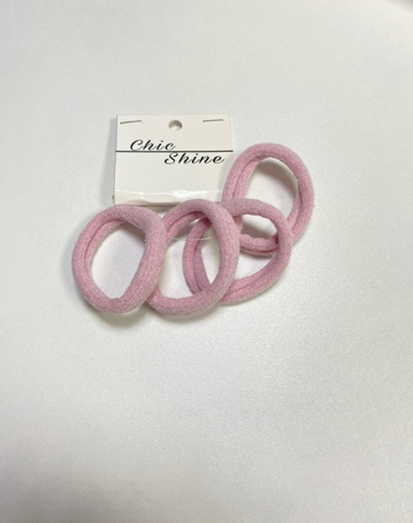 Резинка для волос, 4,5 см, блеск ( 4 шт.)