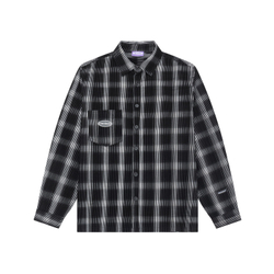 Рубашка Ymkashix Velvet Button Tartan