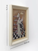 Картина на стену интерьерная для кухни 25*31 см