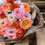 × 2 + 1 Коралловый микс — букет интерьерных и ароматных роз