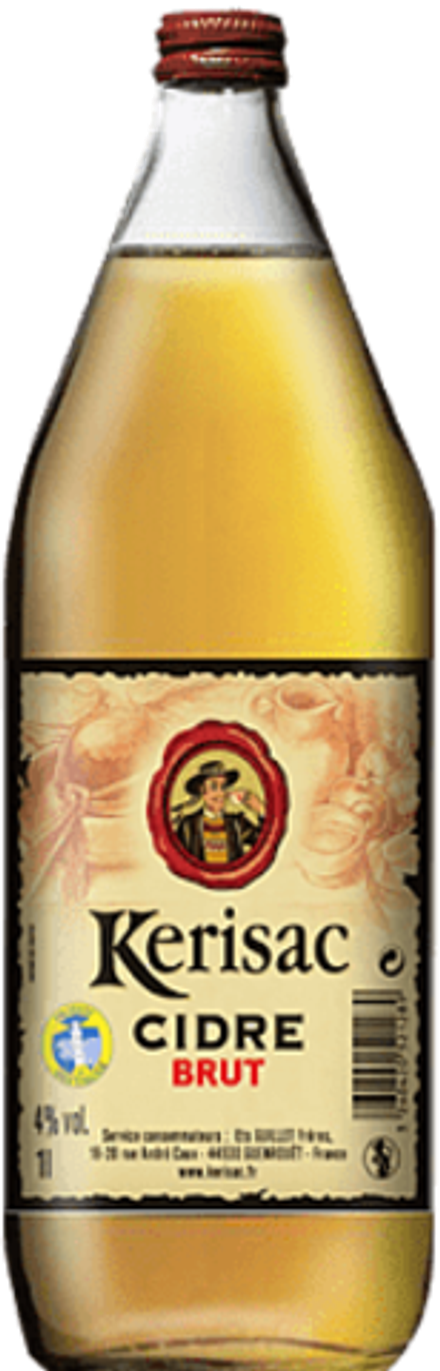 Сидр Керисак Брют / Cidre Kerisac Brut 1л - стекло