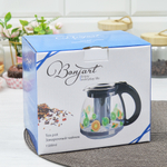 Чайник заварочный 1,5л с рисунком, 430-1551