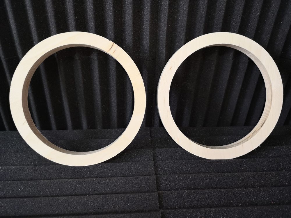 Проставочные кольца под акустику 16,5 см. из фанеры