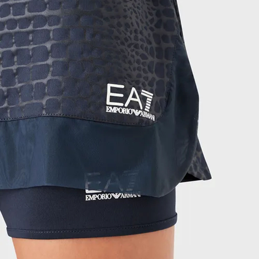 Женская теннисная юбка EA7 Skirt Women - Dark Blue
