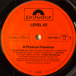 Level 42 ‎– A Physical Presence 2LP (Германия 1985г.)