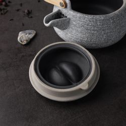 Чайник 690 мл d 15,6 см h10,3 см дерев. ручка Stone Untouched Taiga P.L. Proff Cuisine [1]