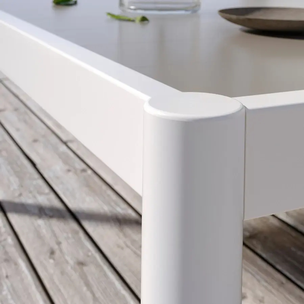 Журнальный столик, садовый - IKEA SEGERÖN/SEGERON, белый/бежевый, 73x73х30см, СЕГЕРОН ИКЕА