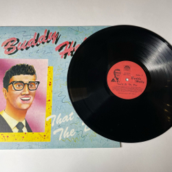 Винтажная виниловая пластинка LP Buddy Holly That ll Be The Day (Россия 1992)