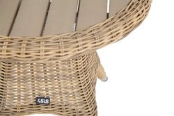 "Равенна" кофейный стол из искусственного ротанга, цвет соломенный