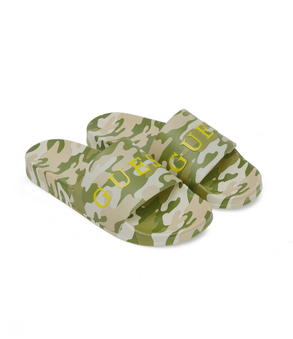 Шлепанцы SLIDES Guess Underwear - зеленый(F3GZ03 BB00F)