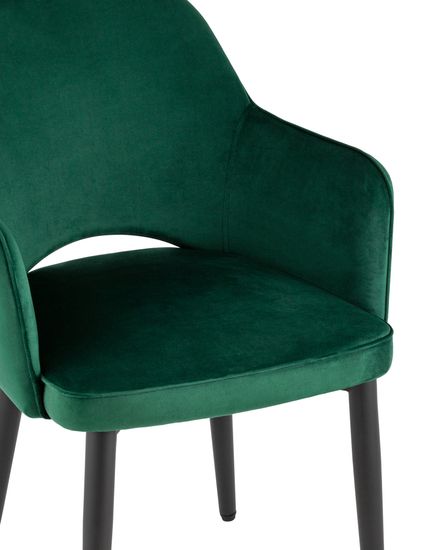 Стул Венера NEW, велюр изумрудный NP (набор 2шт)