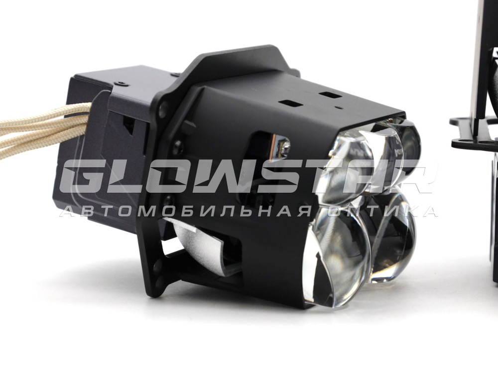 Билед модули Aozoom FLPD-17-01 3.0 дюйма, 12V 60/94W, 5100/7500Lm (комплект, 2шт)