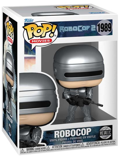 Фигурка Funko POP! Movies Robocop 2 Robocop (MT) (1989) 90486 / Фигурка Фанко ПОП! по мотивам фильма "Робокоп 2", Робокоп