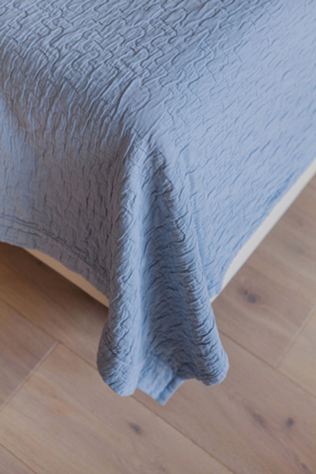 Покрывало 200x220 Luxberry Japandy голубое