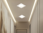 Светильник встраиваемый TN52337 SWH белый песок GX53 max 12W 115*115*25