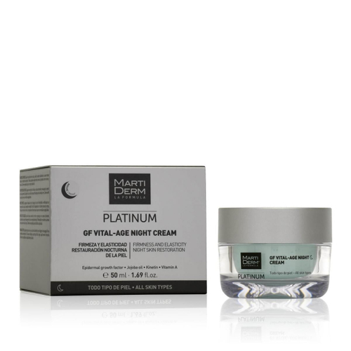 Martiderm Platinum GF Vital-Age Night Cream - Крем ночной Мартидерм Платинум, 50 мл