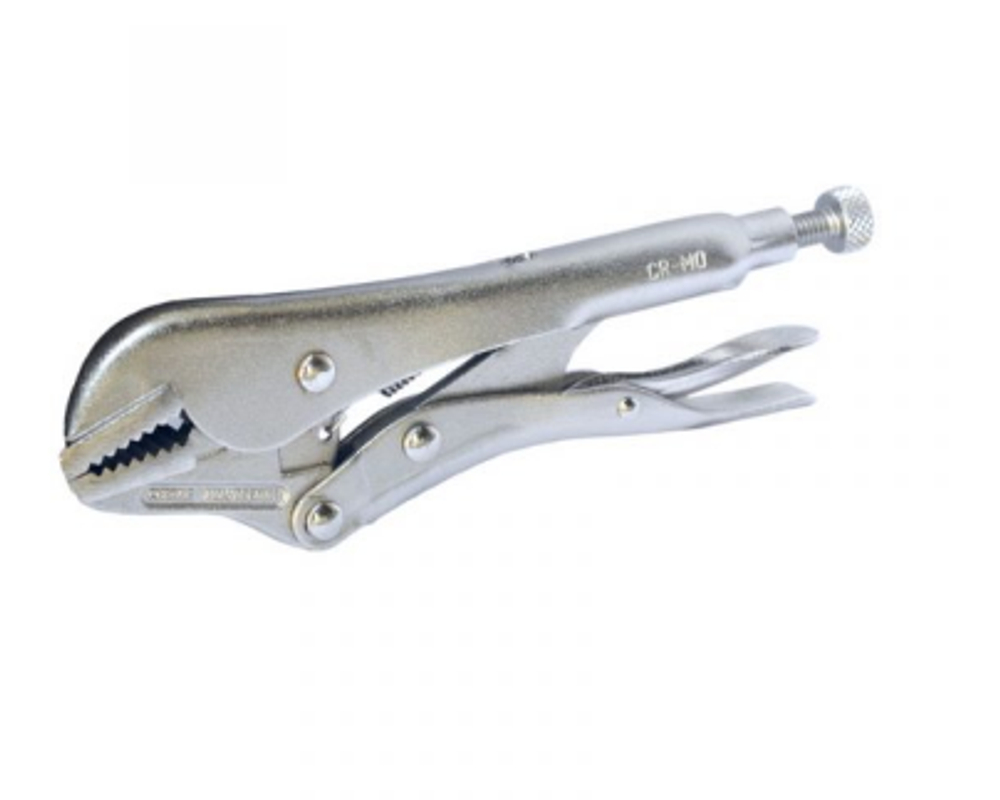 WDK-65074  Зажим плоский с фиксатором.