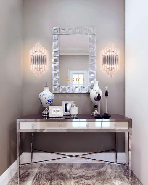 Бра Cloyd ORATORIA-A W2 / выс. 50 см - хром (арт.20145)