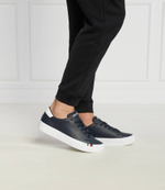 Кожаные кроссовки modern vulc lth low Tommy Hilfiger - темно-синий(FM0FM04819)