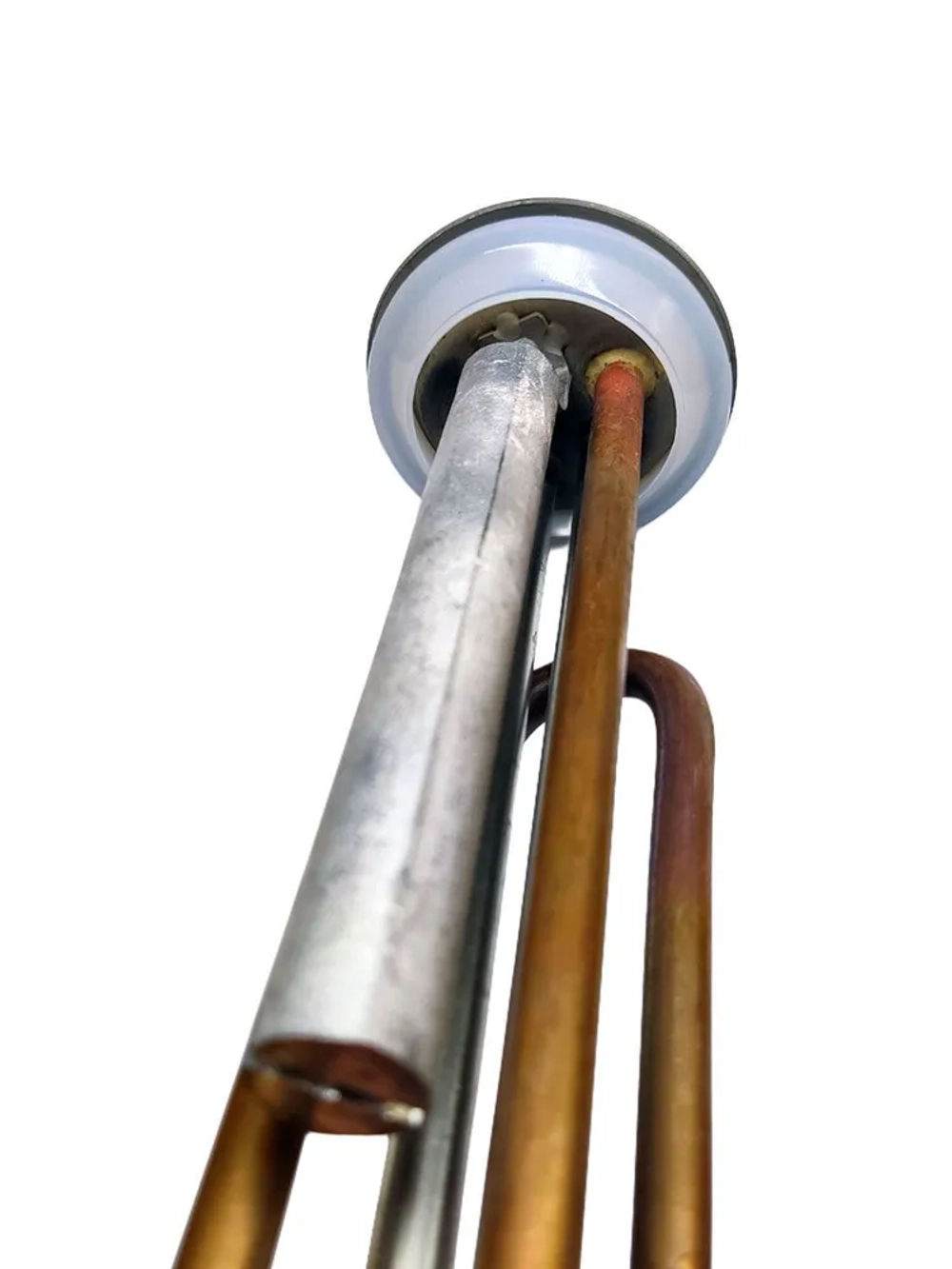 Комплект ТЭН RF 2000W/220V медный, 2 винта, для Thermex, Timberk, Hyundai, Garanterm с анодом и прокладкой