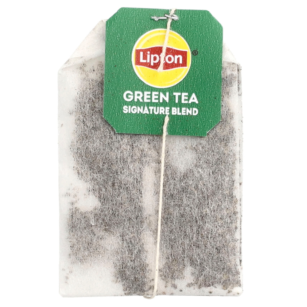 Lipton, Зеленый чай, фирменная смесь, 40 чайных пакетиков, 52 г (1,83 унции)