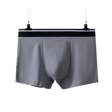 Мужские трусы боксеры серые ROMEO ROSSI RR6095-3