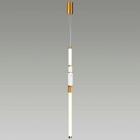 Подвесной светодиодный светильник Odeon Light Midcent Marmi 4359/14L