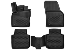 Коврики в салон для SKODA Kodiaq (I, Ir), 2016-, 4 шт. (Повышенная устойчивость, повышенная износостойкость) FORMAT.3D4519210K