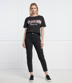 футболка Liu Jo Rose - черный(5A2045 JS923)