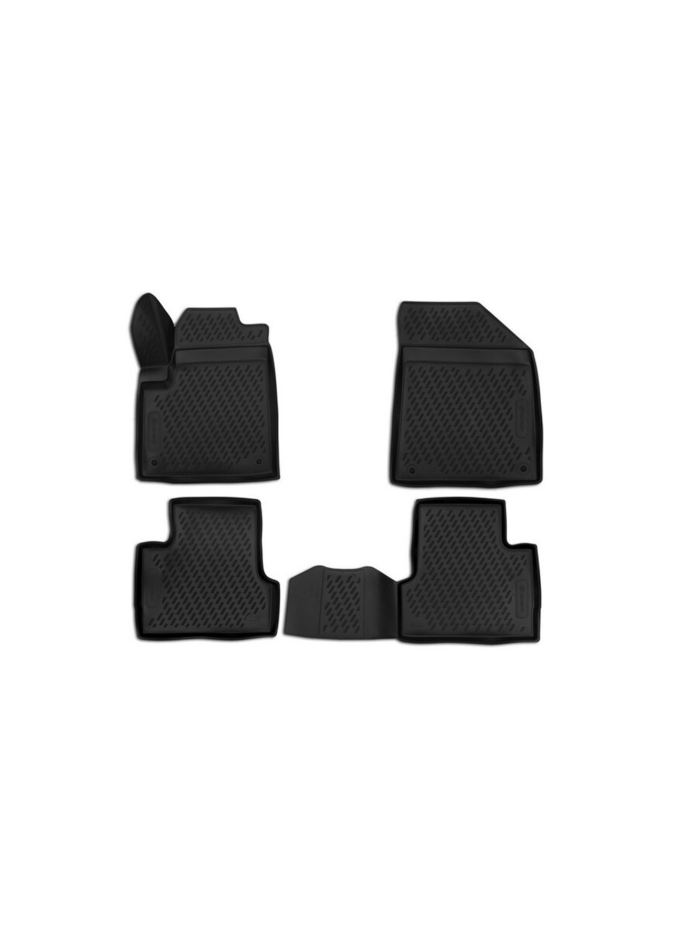 Коврики в салон для JEEP Cherokee, 2014 -, 4 шт. (полиуретан) CARJEP00009