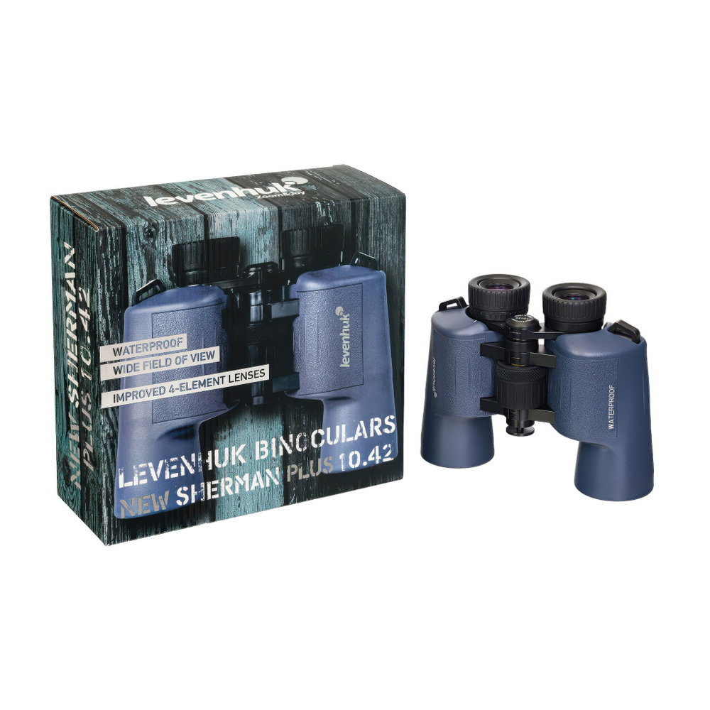 Бинокль Levenhuk New Sherman PLUS 10x42
