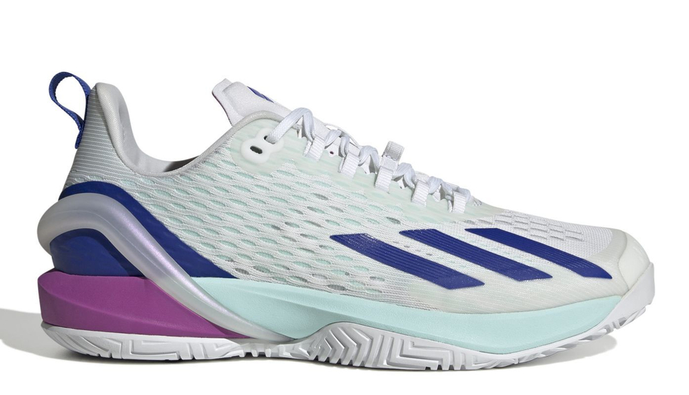 Мужские кроссовки теннисные Adidas Adizero Cybersonic M - белый