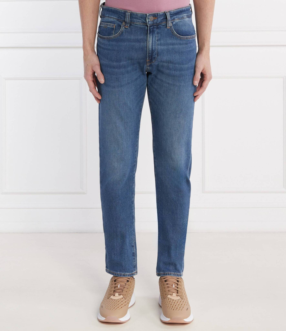 Джинсы Delaware3-1 BOSS BLACK - голубой(50513622)