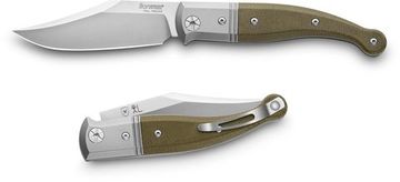 Складной нож Lion Steel "Gitano" L/GT01 CVG c клинком из стали Сталь Niolox 1.4153.03 (SB1 steel) рукоять микарта