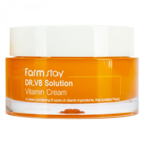 Крем для лица с витаминами FarmStay Dr.V8 Solution Vitamin Cream