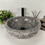 Раковина из мрамора Erozy Grey EM-64530 46*46*15 0186