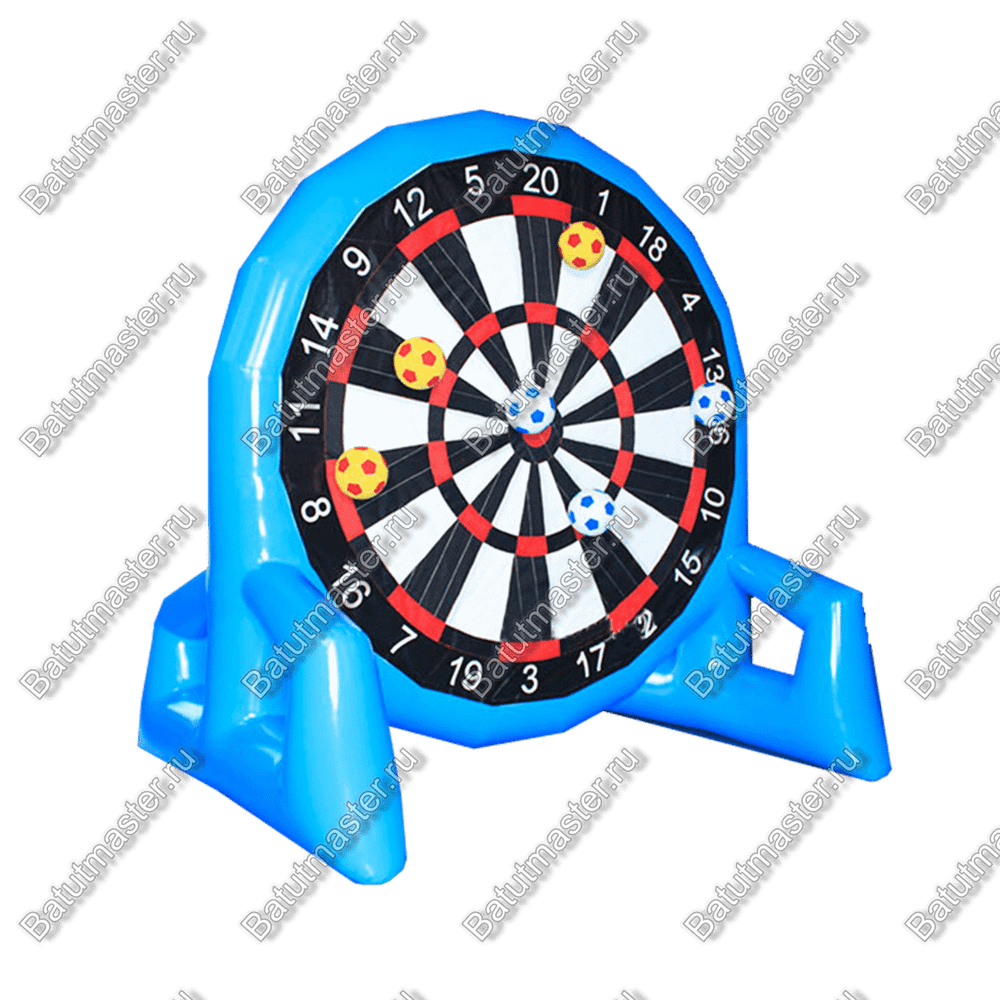 Надувной герметичный дартс «Макси» диаметр 4 м, размер 4×1,5×4 м