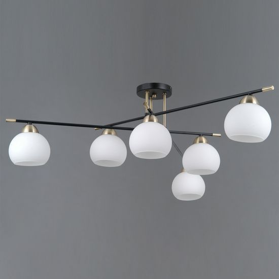 IL0446-6CSQ-24 BK AB LIBRA светильник потолочный