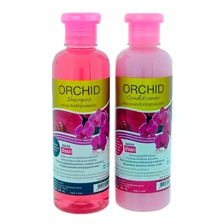 Набор: Шампунь и кондиционер для волос Banna Orhid Орхидея 2 х 360 мл = 720 мл