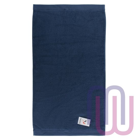 Полотенце банное темно-синего цвета