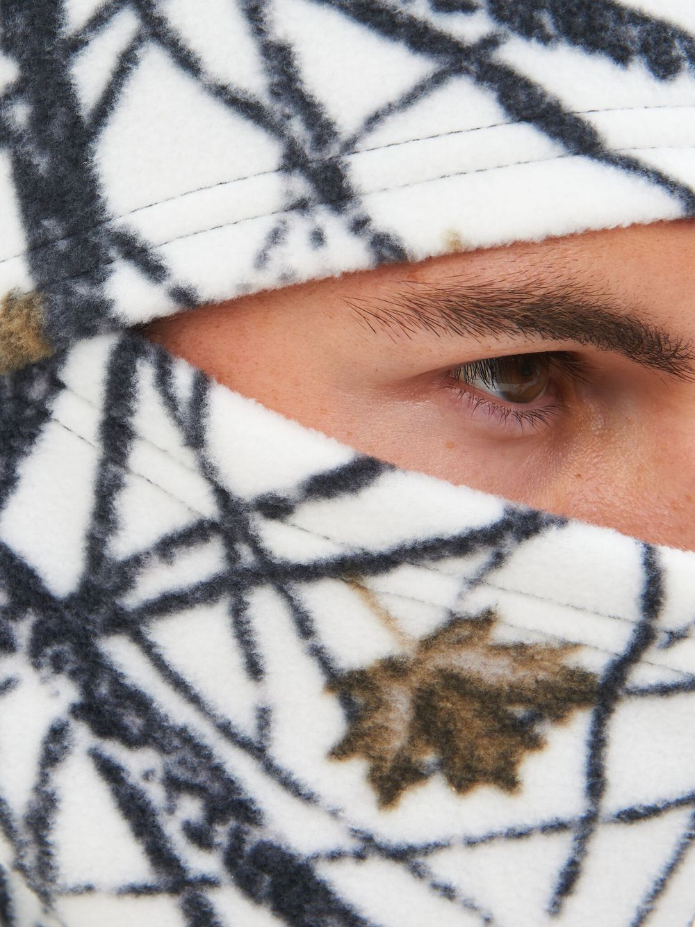 Балаклава Флис (280гр/м) цвет Белый лес