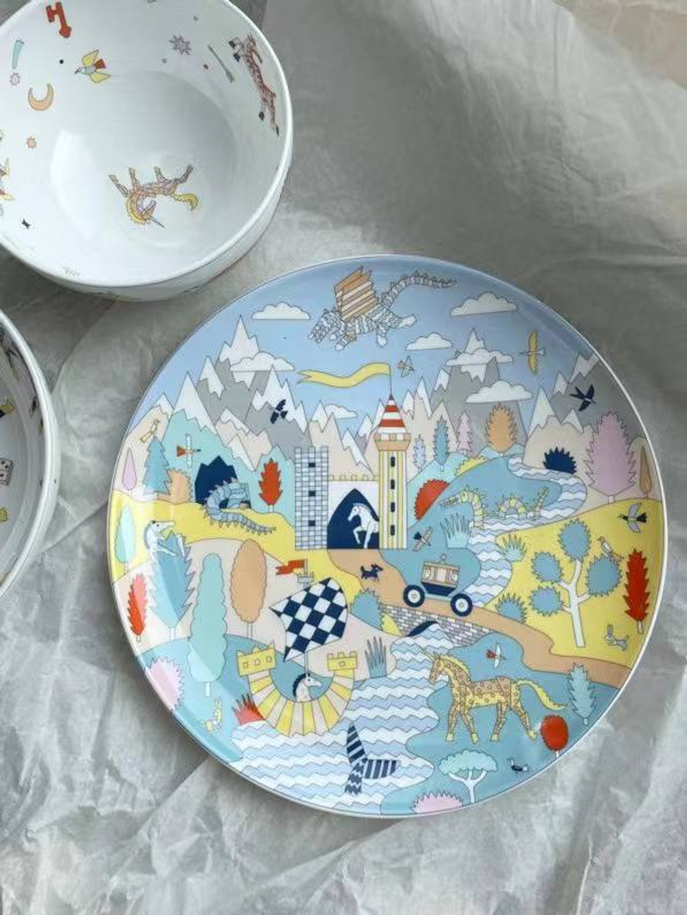 Набор посуды Hermes 4 предмета