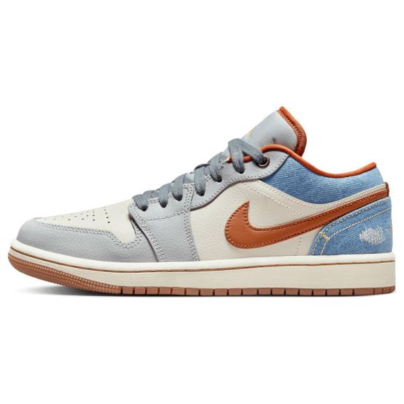 Иордания Air Jordan 1 Кроссовки для скейтборда Низкие Женские