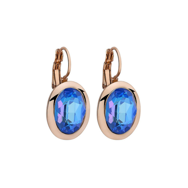 Серьги Qudo Tivola Royal Blue Delite 303188 BL/RG
