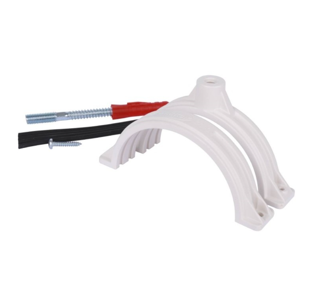 Хомут пластиковый для шумопоглощения канализационных труб d=110 мм