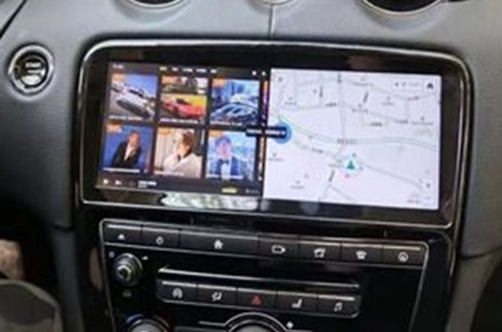 Магнитола для Jaguar XJ 2009-2015 (BOSCH) - Radiola RDL-1669-B монитор 10.25&quot; на Android 12, 8Гб+128Гб, CarPlay, 4G SIM-слот