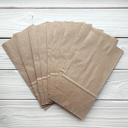 Крафт пакет 12х8х24 см, 70 гр/м2