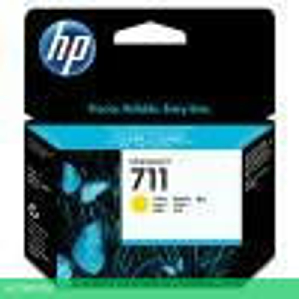 Картридж HP 711 желтый (CZ132A)