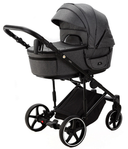 Детская коляска Adamex Zico New 2 в 1 ZN-TK57 TIP (ТЕМНО-СЕРЫЙ)