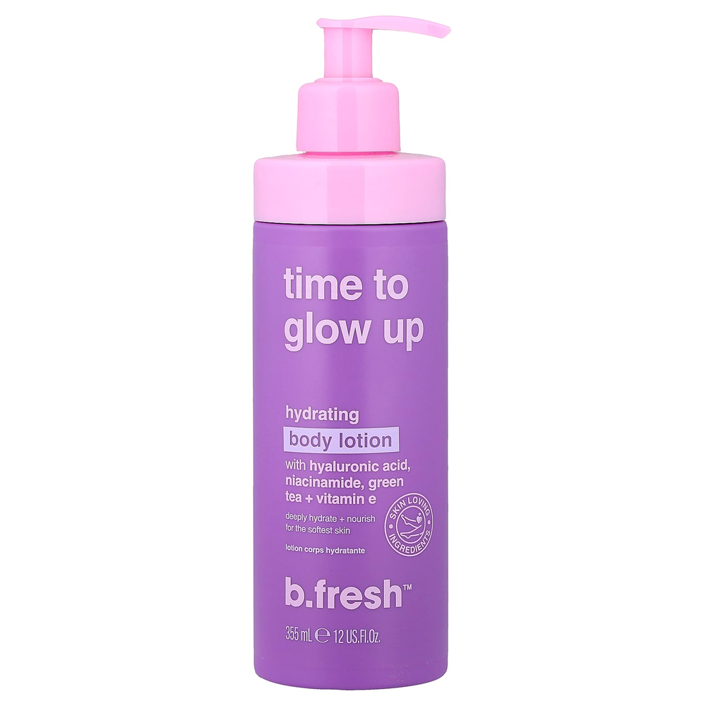 b.fresh, Time To Glow Up, увлажняющий лосьон для тела, 355 мл (12 жидк. унций)